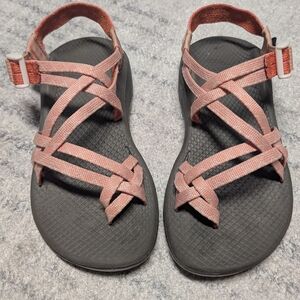 Chaco Women's Sandals in Black and Pink